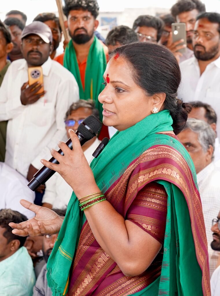 Nagar Kurnool Janambata support to displaced villagers