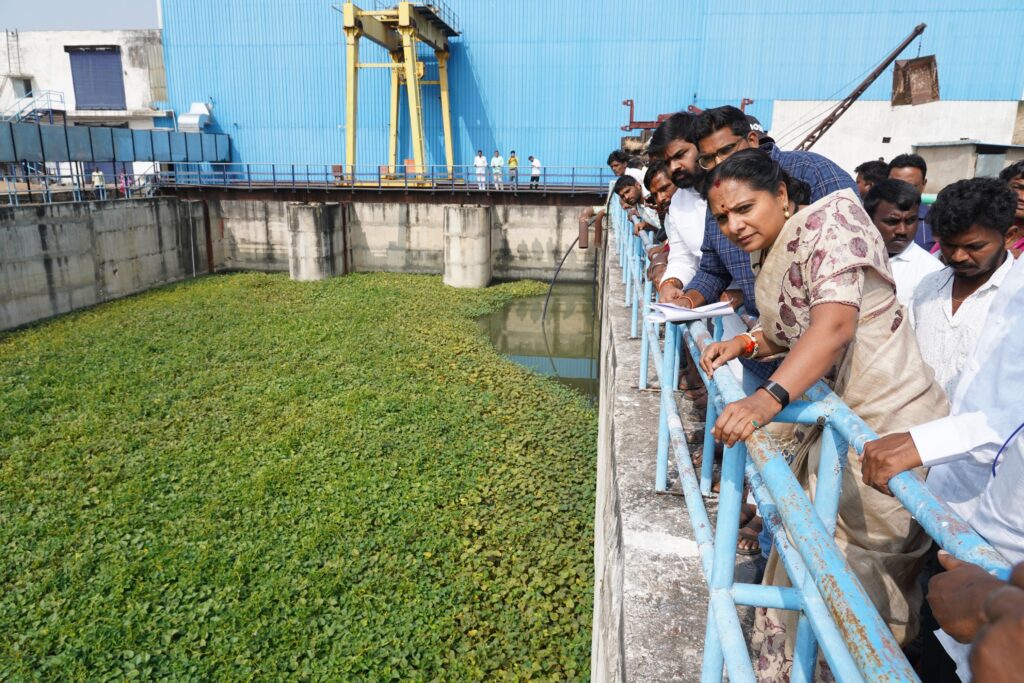 Rajolibanda Diversion Scheme canal linked to the Thummilla Lift Irrigation Project in Telangana