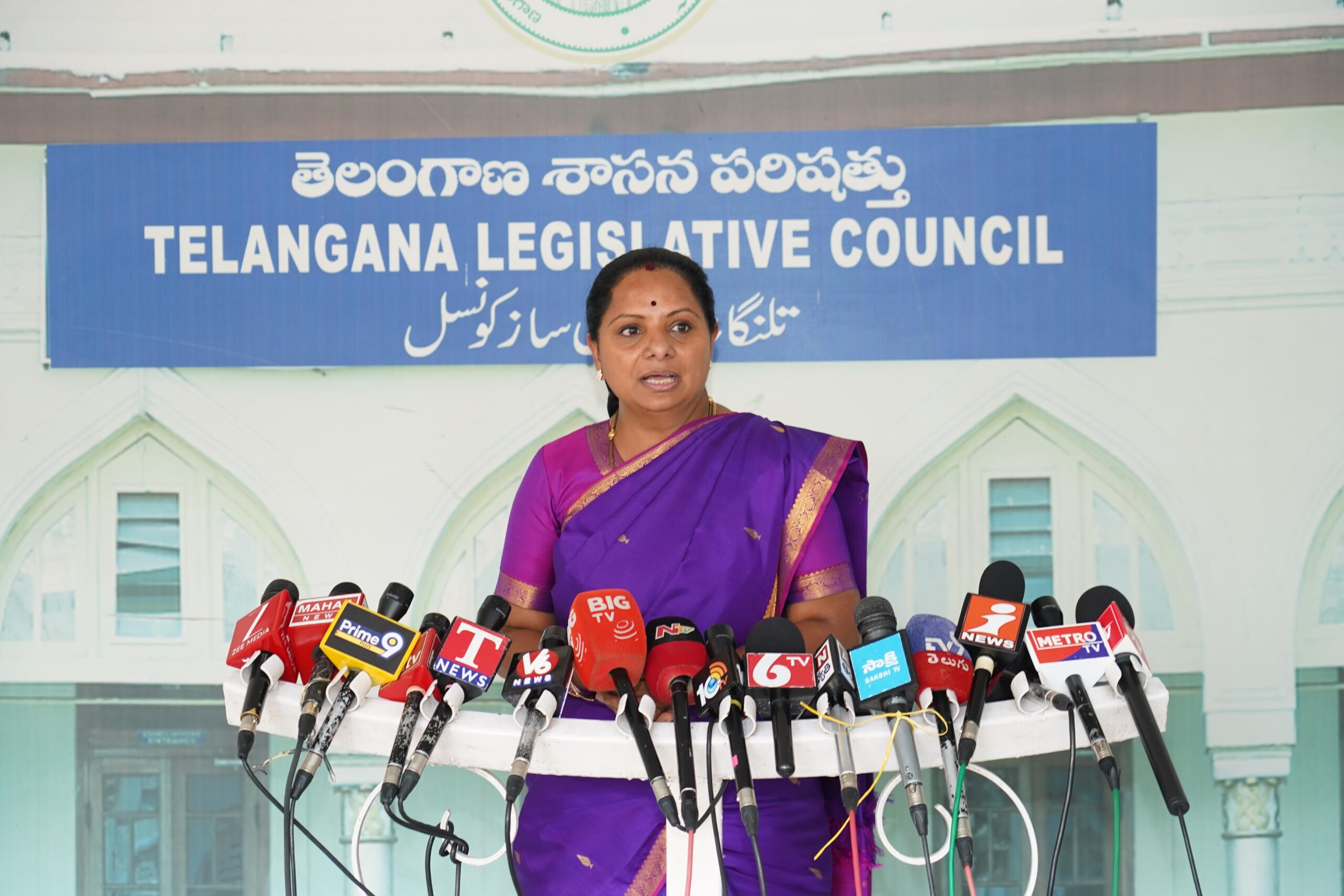 Kavitha questions Harish Rao’s role during Assembly session