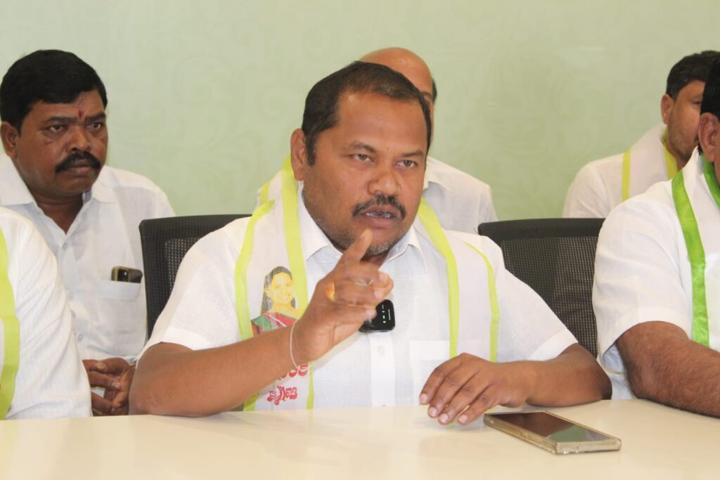 Press conference at Telangana Jagruthi office Banjara Hills