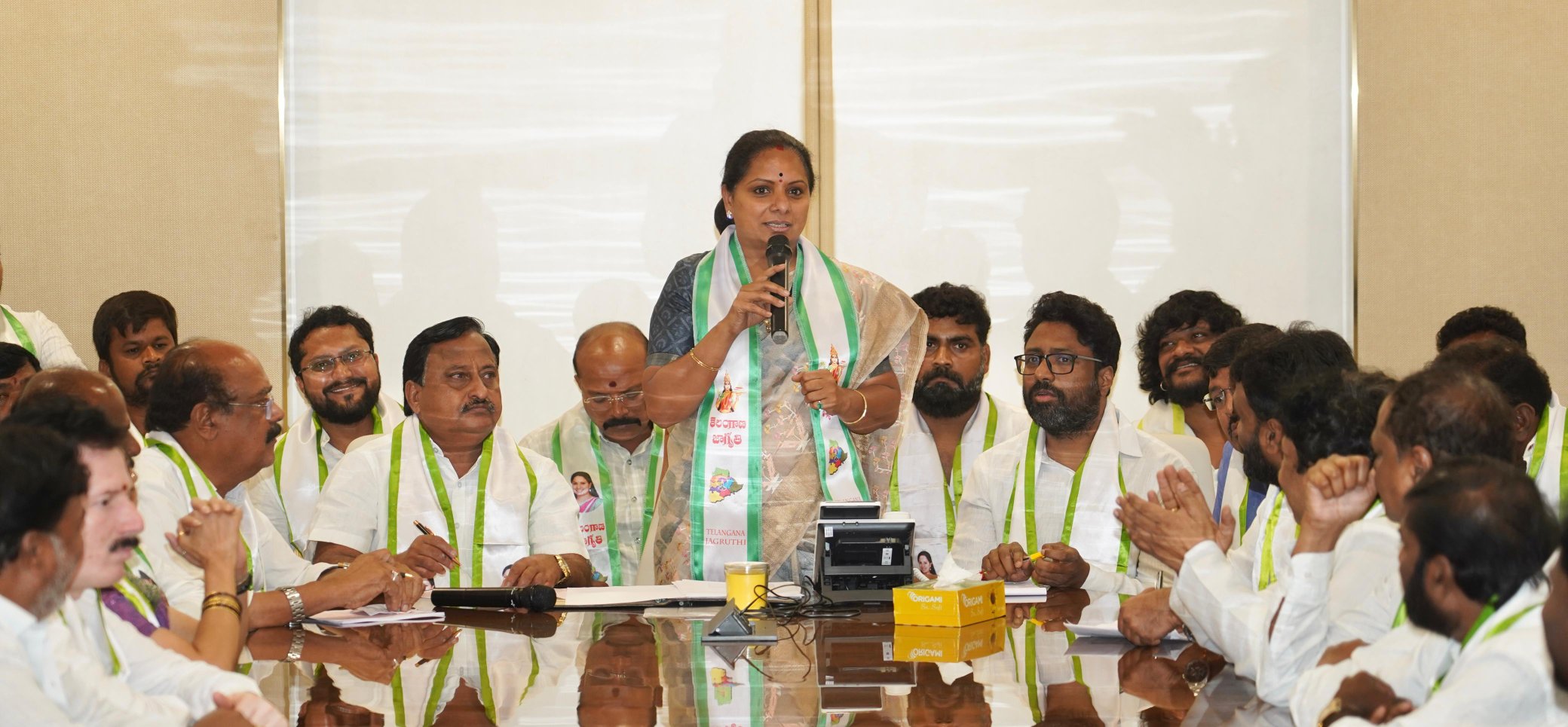 Kalvakuntla Kavitha announces Telangana development blueprint initiative