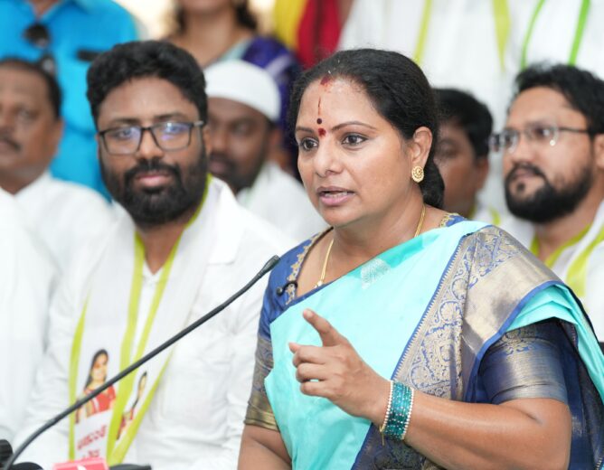 Telangana Jagruthi leaders hold meeting in Hyderabad to plan April 25 party launch event