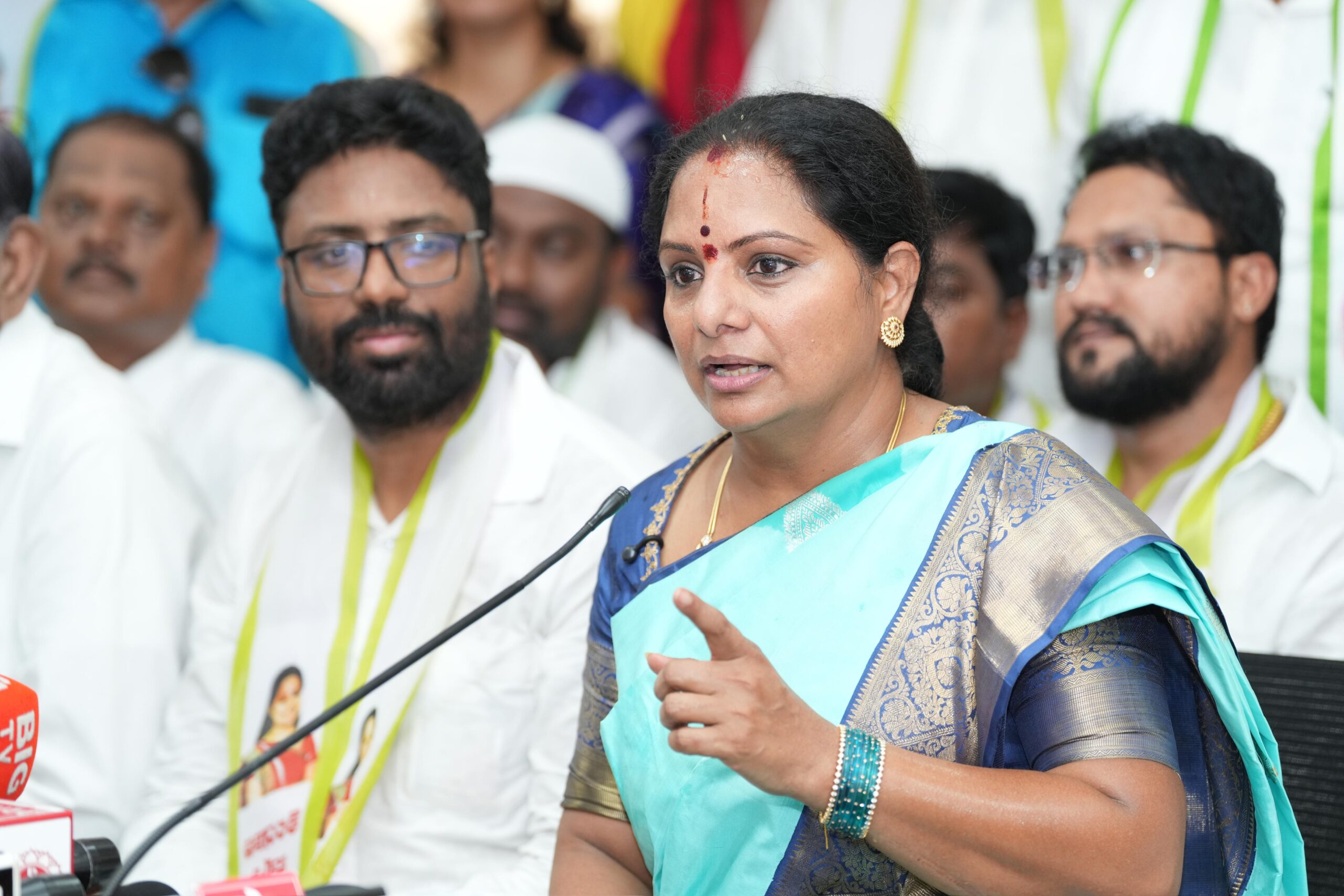 Telangana Jagruthi leaders hold meeting in Hyderabad to plan April 25 party launch event