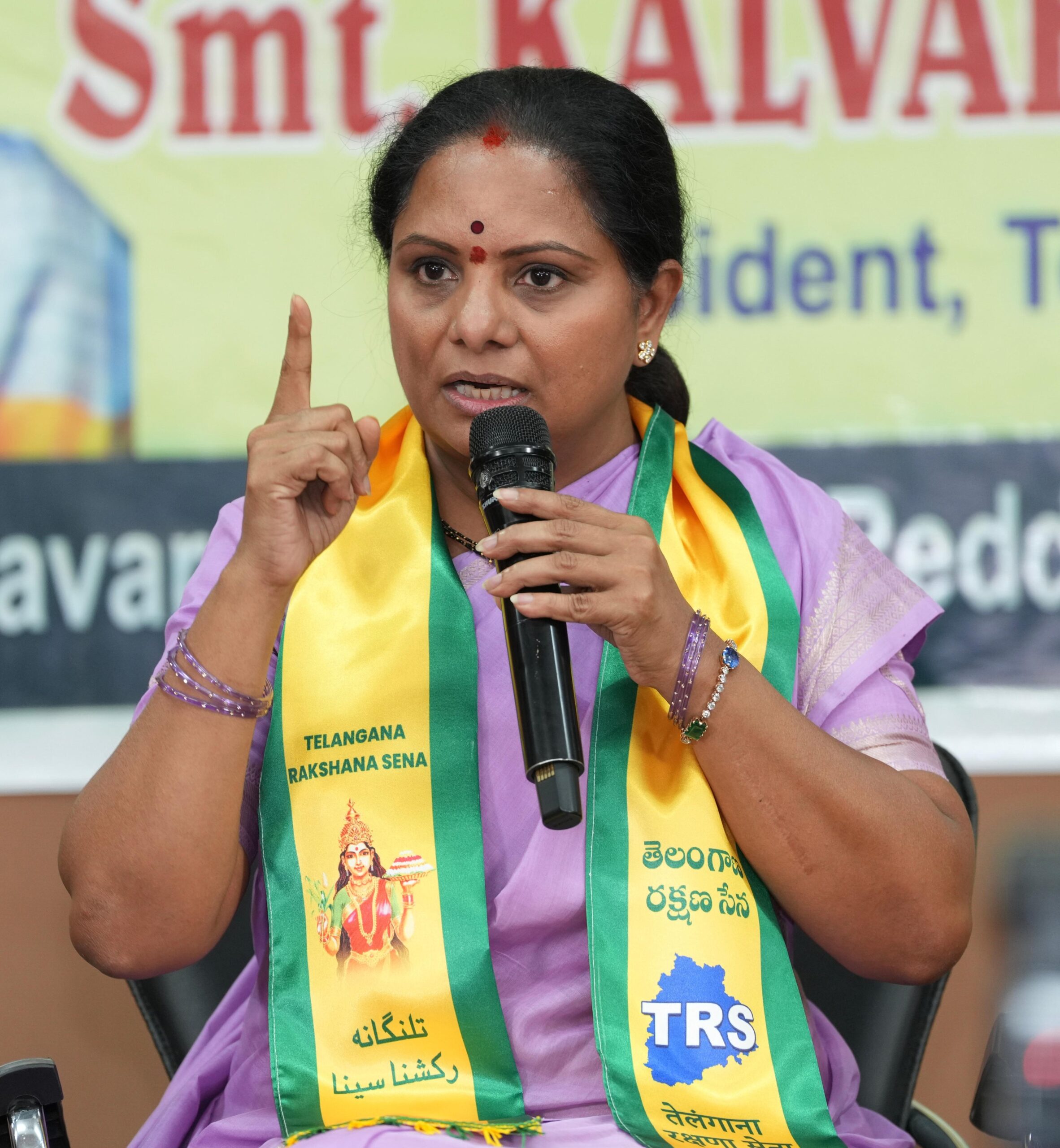K Kavitha urged PM Modi to address four major Telangana issues including BC census, women reservation sub quota, and Palamuru project national status