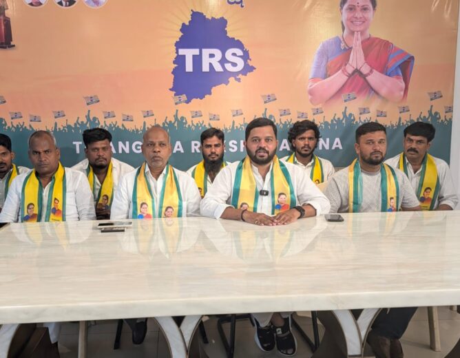TRS Leaders Question Raghunandan Rao Over Kavitha Remarks, Bullet Train Alignment and Sangareddy Development Issues