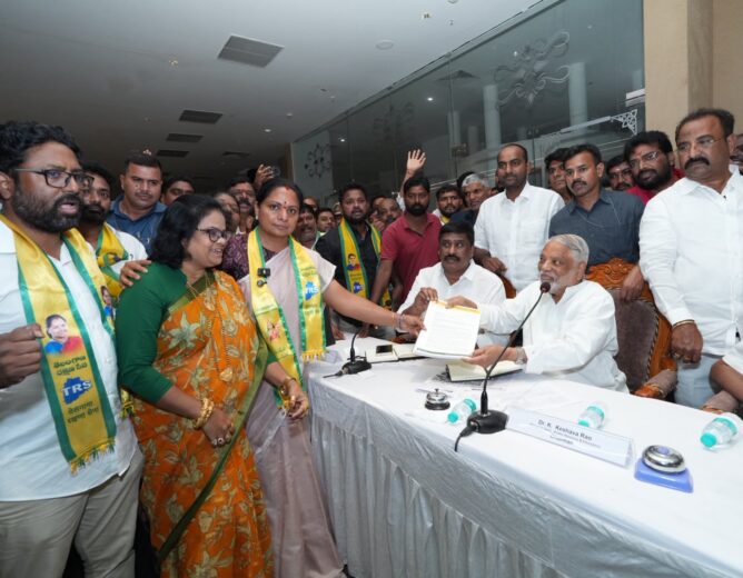 Kalvakuntla Kavitha submits a report to the K. Keshava Rao Committee, urging transparent recognition and welfare measures for Telangana movement activists.