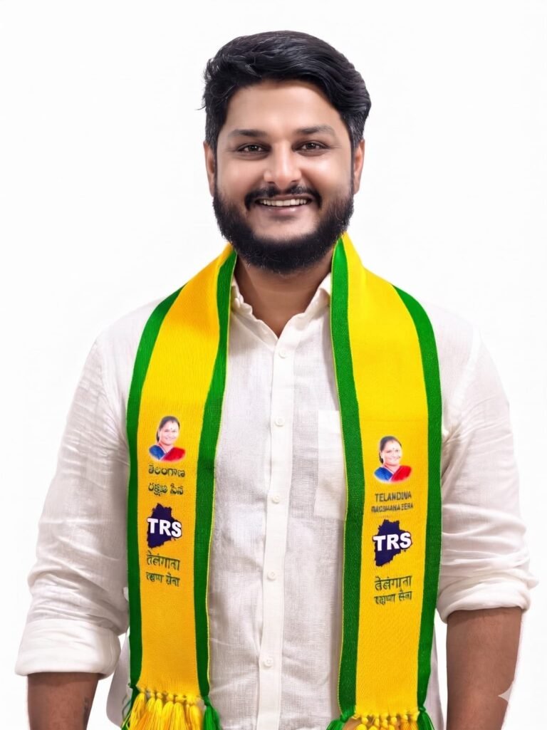 Kalvakuntla Kavitha Announces Akash Kolluru as Telangana Rakshana Sena's Hyderabad MLC Candidate