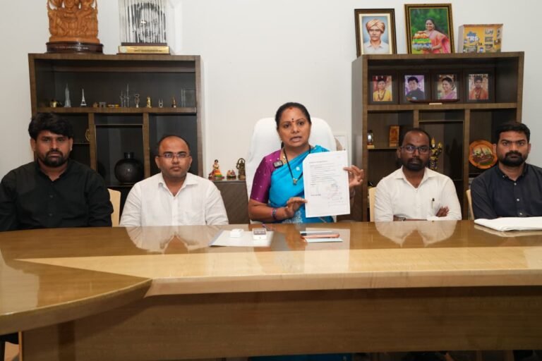 NHM Employees’ Salary Cuts Are Unfair, Says Kalvakuntla Kavitha